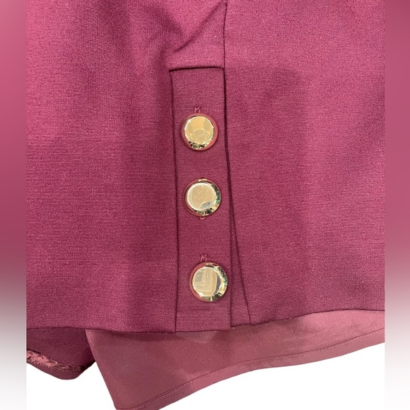 Trina Turk Shiraz burgundy dress NWT - Picture 7 of 8